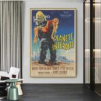 cartel pelicula planeta prohibido