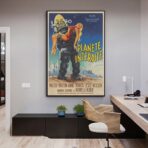 cartel pelicula planeta prohibido