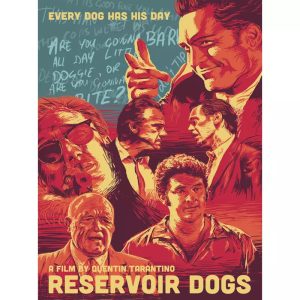 cartel pelicula perros de reserva