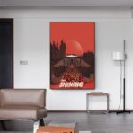 cartel pelicula brillante