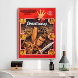 cartel de pelicula espartaco
