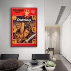 cartel de pelicula espartaco