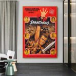 cartel de pelicula espartaco