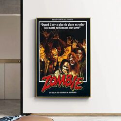 cartel de pelicula zombi
