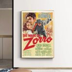 cartel de la pelicula zorro