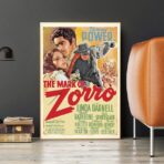cartel de la pelicula zorro