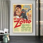 cartel de la pelicula zorro