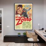 cartel de la pelicula zorro