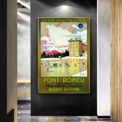 cartel vintage fuente remeu 1