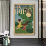 cartel vintage ghibli