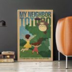 cartel vintage ghibli