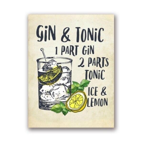 cartel de gin tonic cartel de gin tonic