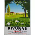 cartel de golf vintage 2
