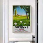 cartel de golf vintage 2