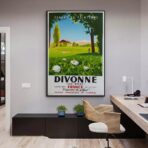 cartel de golf vintage 2