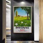 cartel de golf vintage 2