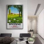 cartel de golf vintage 2