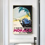 cartel gran premio de monaco 1933