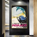 cartel gran premio de monaco 1933