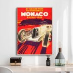 cartel gran premio de monaco