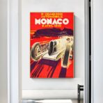 cartel gran premio de monaco