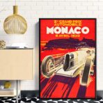 cartel gran premio de monaco