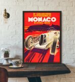 cartel gran premio de monaco