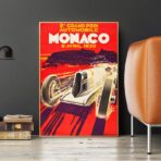 cartel gran premio de monaco
