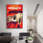 cartel gran premio de monaco