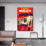 cartel gran premio de monaco