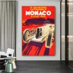 cartel gran premio de monaco