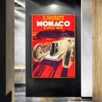 cartel gran premio de monaco