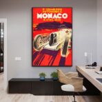 cartel gran premio de monaco