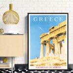 cartel vintage grecia 1
