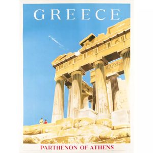 cartel vintage grecia 1