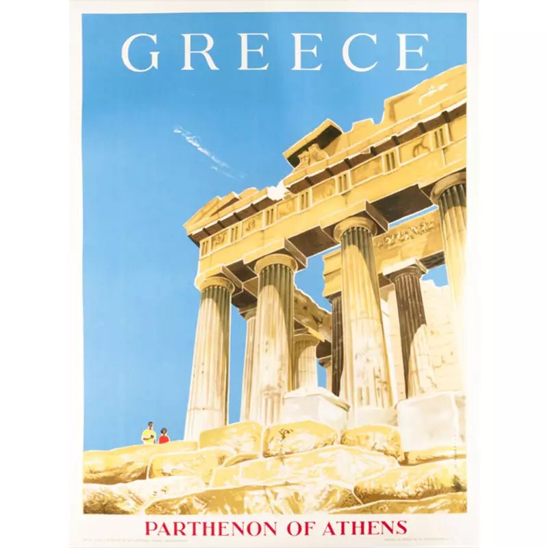 cartel vintage grecia 1 cartel vintage grecia 1