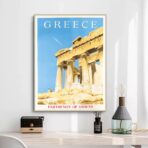 cartel vintage grecia 1