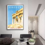 cartel vintage grecia 1
