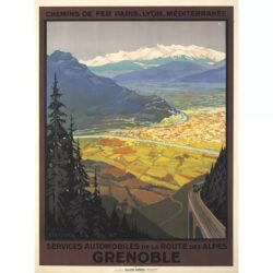 cartel vintage grenoble 1