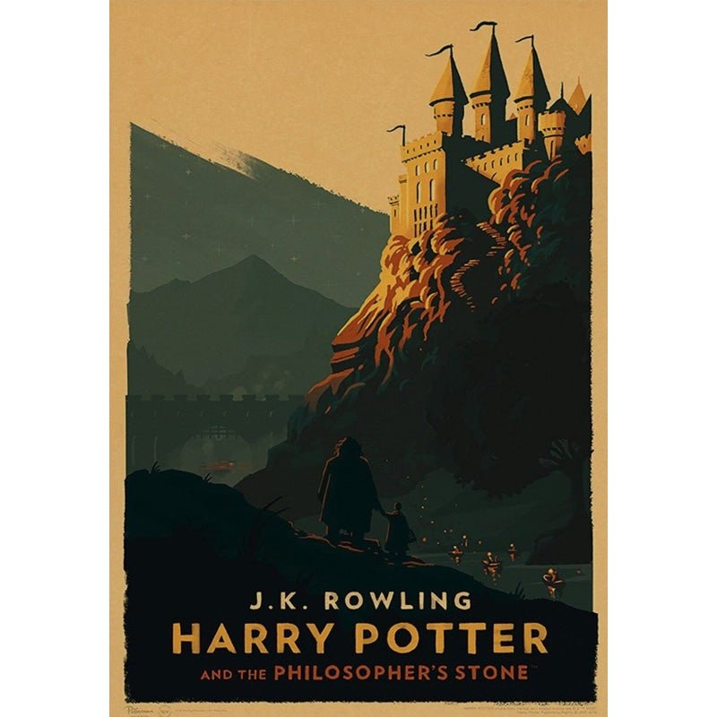 cartel vintage de harry potter cartel vintage de harry potter