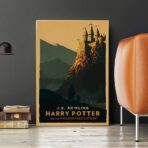 cartel vintage de harry potter