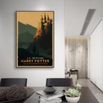 cartel vintage de harry potter