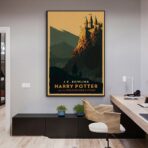 cartel vintage de harry potter