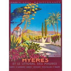 cartel hyeres vintage