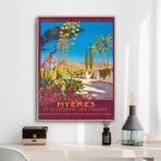 cartel hyeres vintage