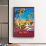 cartel hyeres vintage