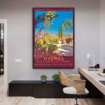 cartel hyeres vintage