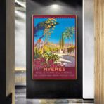cartel hyeres vintage