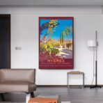 cartel hyeres vintage