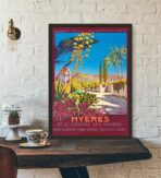 cartel hyeres vintage